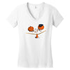 crime scene Women's V-Neck T-Shirt