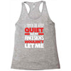 i tried to keep quiet but my ancestors Racerback Tank