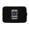 Never Underestimate The Strength Of A Hodgkins Cancer Warrior Laptop sleeve