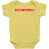 flossin' like a boss Baby Bodysuit
