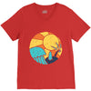 beach vibes V-Neck Tee