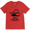 New Aunt 2018 Rokie Dept. V-Neck Tee