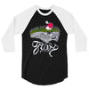don't step on the grass 3/4 Sleeve Shirt
