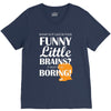 funny little brains V-Neck Tee