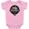 dragon head beer label, ideal gift or birthday present Baby Bodysuit