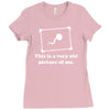 this is a very old picture of me Ladies Fitted T-Shirt