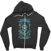 there's a smile on my face Zipper Hoodie