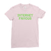 internet famous Ladies Fitted T-Shirt