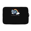 real unicorns have curves Laptop sleeve