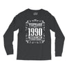 vintage made in 1990 perfectly aged a living legend Long Sleeve Shirts
