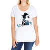 no tipping Ladies Curvy T-Shirt