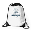 dog person Drawstring Bags