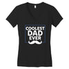 Coolest Dad Ever Women's V-Neck T-Shirt