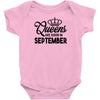 queens are born in september Infant Clothing