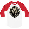 lion head 3/4 Sleeve Shirt