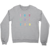 fuck pizza Crewneck Sweatshirt