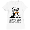 panda surprise Ladies Fitted T-Shirt