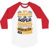 My Daughter Is Super Awesome Her Stepdad 3/4 Sleeve Shirt