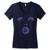 sexy gir Women's V-Neck T-Shirt