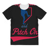 keep calm and pitch on All Over Women's T-shirt