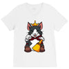 lucky cait sith V-Neck Tee