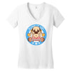pump it up Women's V-Neck T-Shirt
