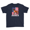 usa boxer flag Youth Tee