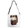 don't hurt the ones you love Adjustable Strap Totes