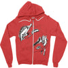 self made zombie Zipper Hoodie