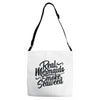 real mermaids smoke seaweed Adjustable Strap Totes