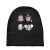 halloween hedgehogs Baby Beanies