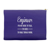 i'm not here to talk Accessory Pouches