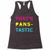 pansexual pride Racerback Tank