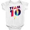 team 10 Baby Onesie