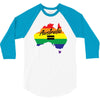 Vote Yes-Australia Marriage Equality 3/4 Sleeve Shirt