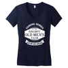 new grumpy old men's club Women's V-Neck T-Shirt