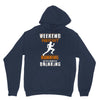 weekend forecast running Unisex Hoodie