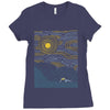 surf line Ladies Fitted T-Shirt