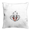 looney tunes bugs Throw Pillow