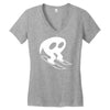 horace goes skiing Women's V-Neck T-Shirt