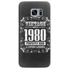 vintage made in 1980 perfectly aged a living legend Samsung Galaxy S7 Edge