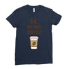 Ok But First Coffee Ladies Fitted T-Shirt
