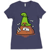 poosaurus Ladies Fitted T-Shirt