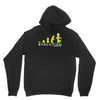 evolution of lego man Hoodie