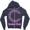Radio Club Zipper Hoodie