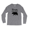 Daddy Bear - Baby Bear Custom Name Long Sleeve Shirts