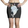 cute kawaii narwhals are cute Mini Skirts