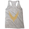 Maverick Gold Print Racerback Tank