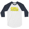 Girl Power May The Empowerment With You 3/4 Sleeve Shirt