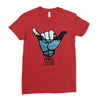 hang loose Ladies Fitted T-Shirt